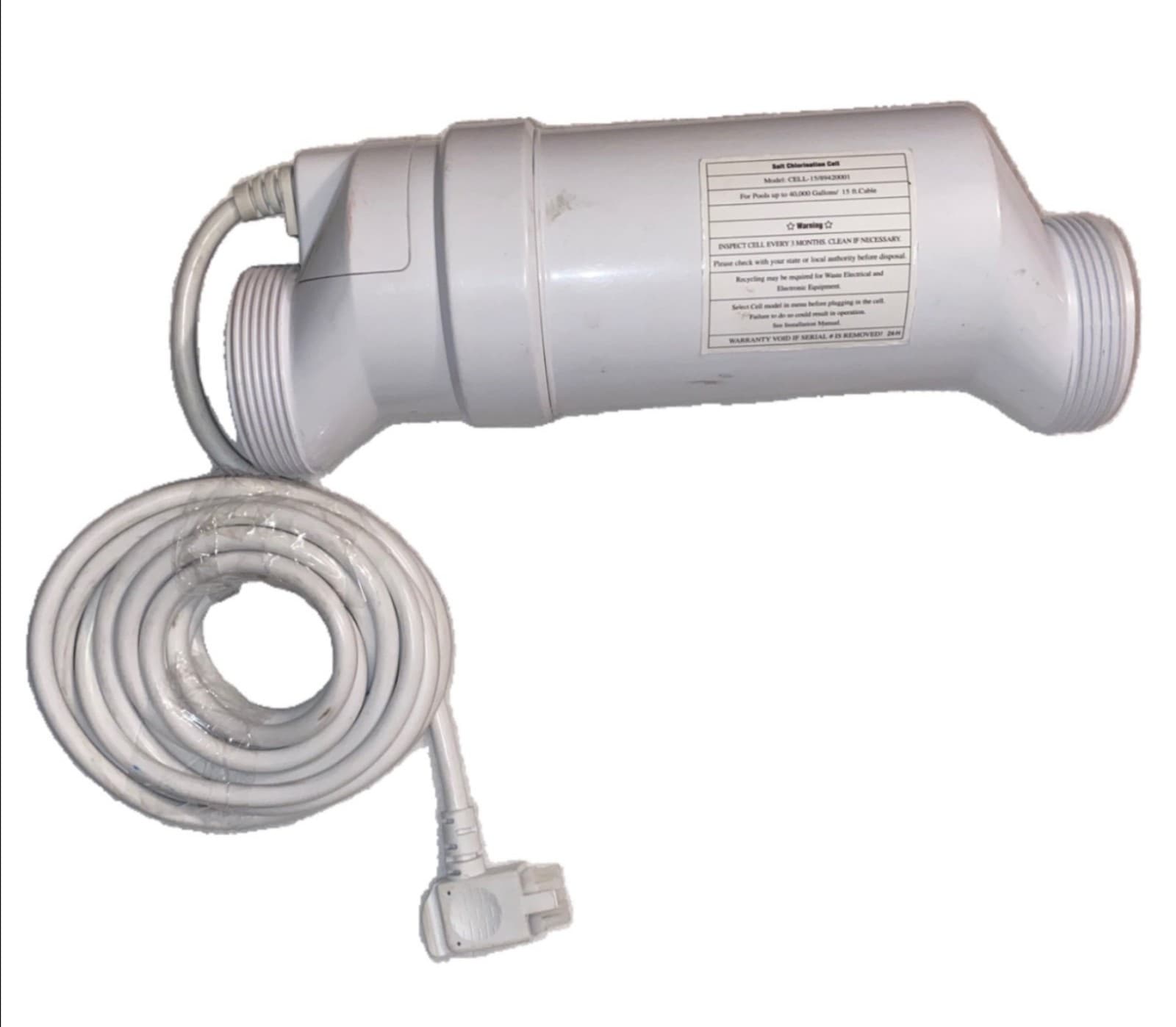 TurboCell CYANCLIFF T-CELL-15 40,000 Gallon Salt Water Pool Chlorinator System - Thumbnail 2