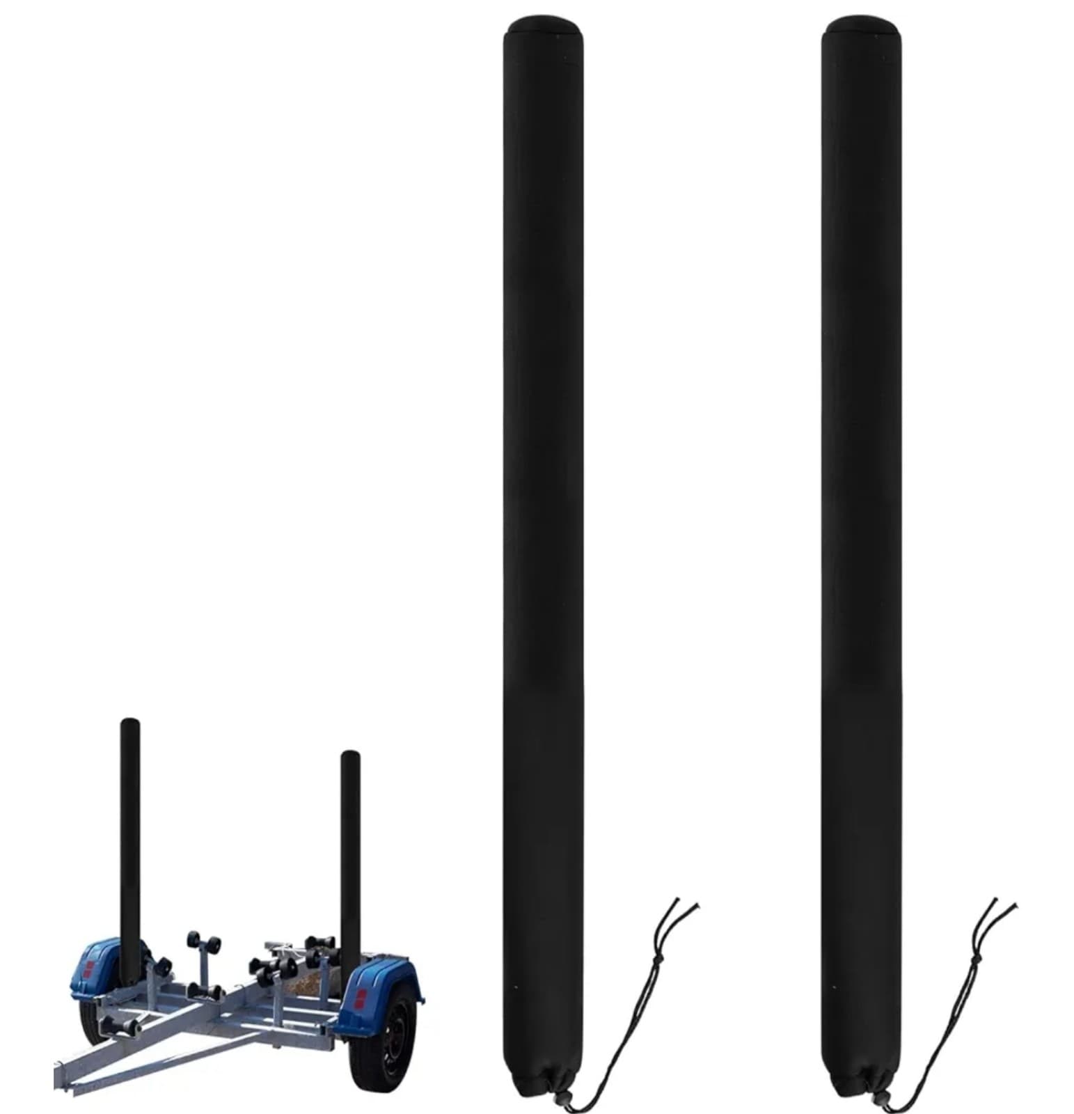 Trailer Guide Poles Covers, 2.36x47.24in Marine Guide Pole Covers - Image 1