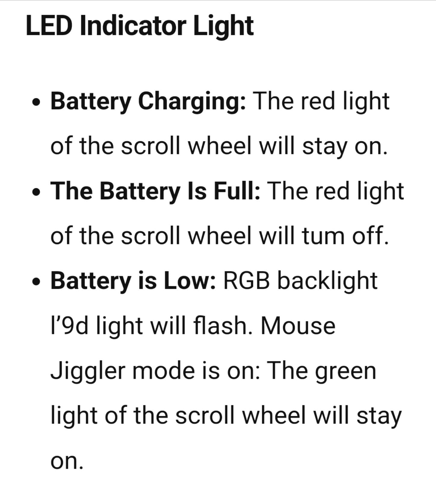 Wireless Gaming Mouse - Thumbnail 8