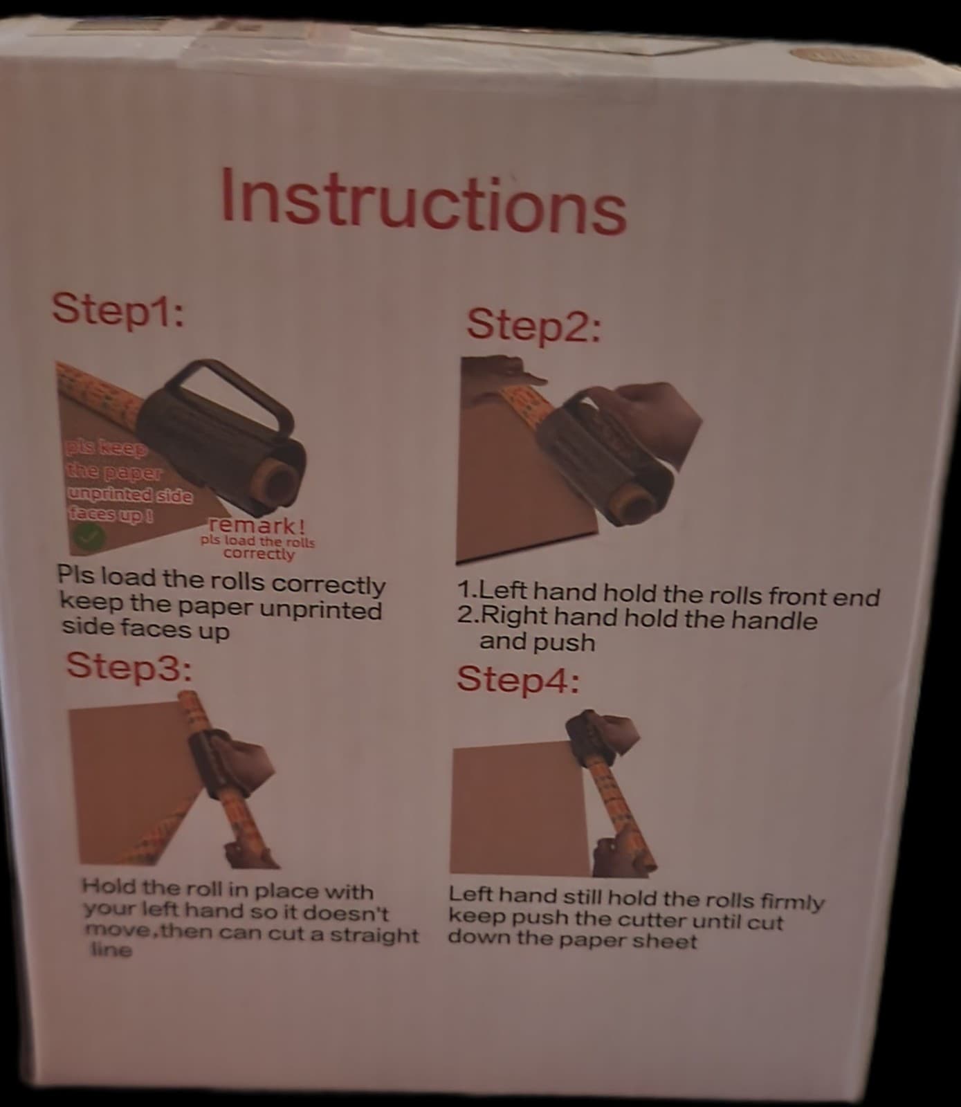 Wrapping Paper Roll Cutter - Thumbnail 2