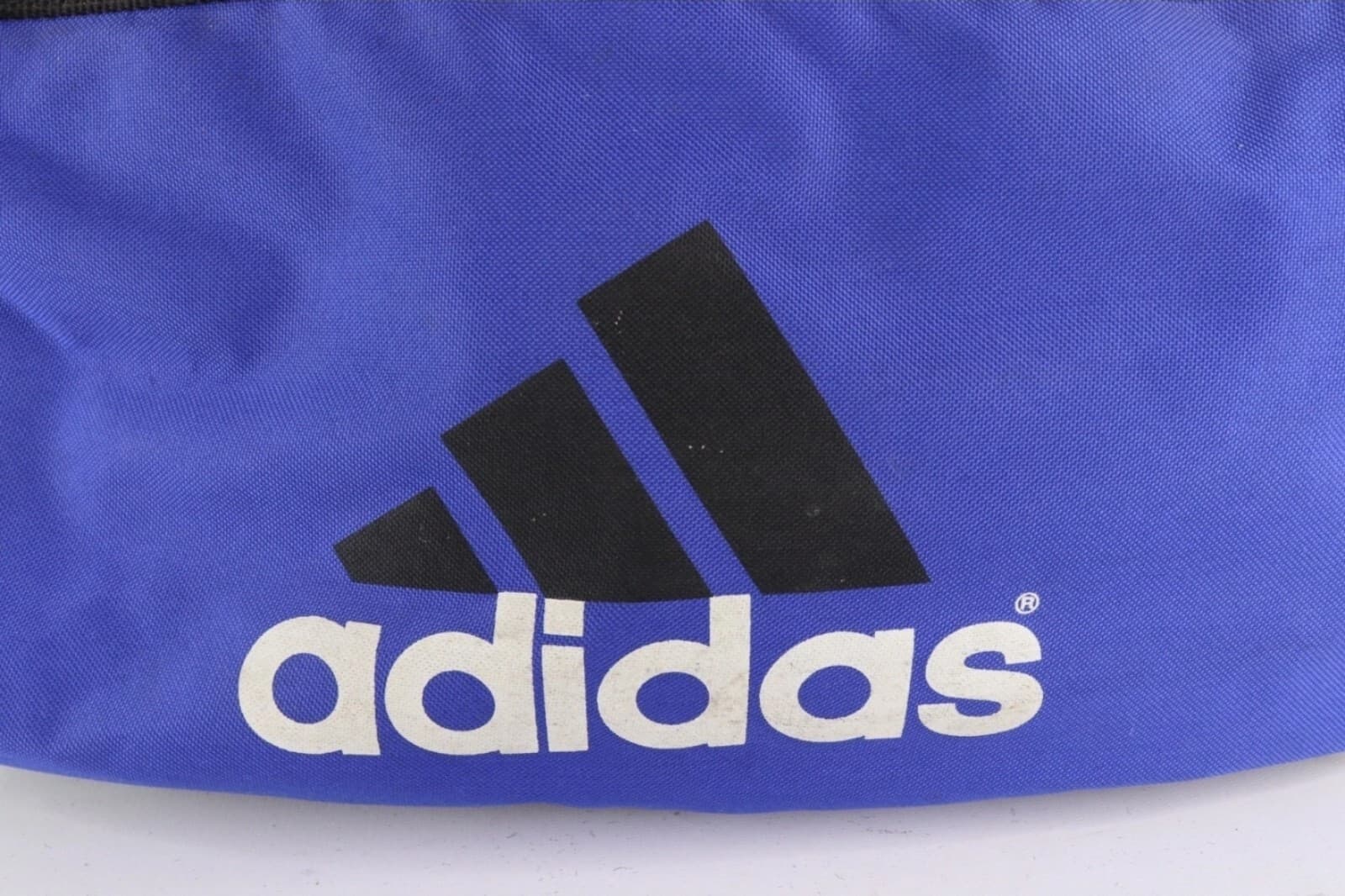 Adidas Handled Duffel Bag Carry All Gym Bag Blue Vintage 90s - Thumbnail 3