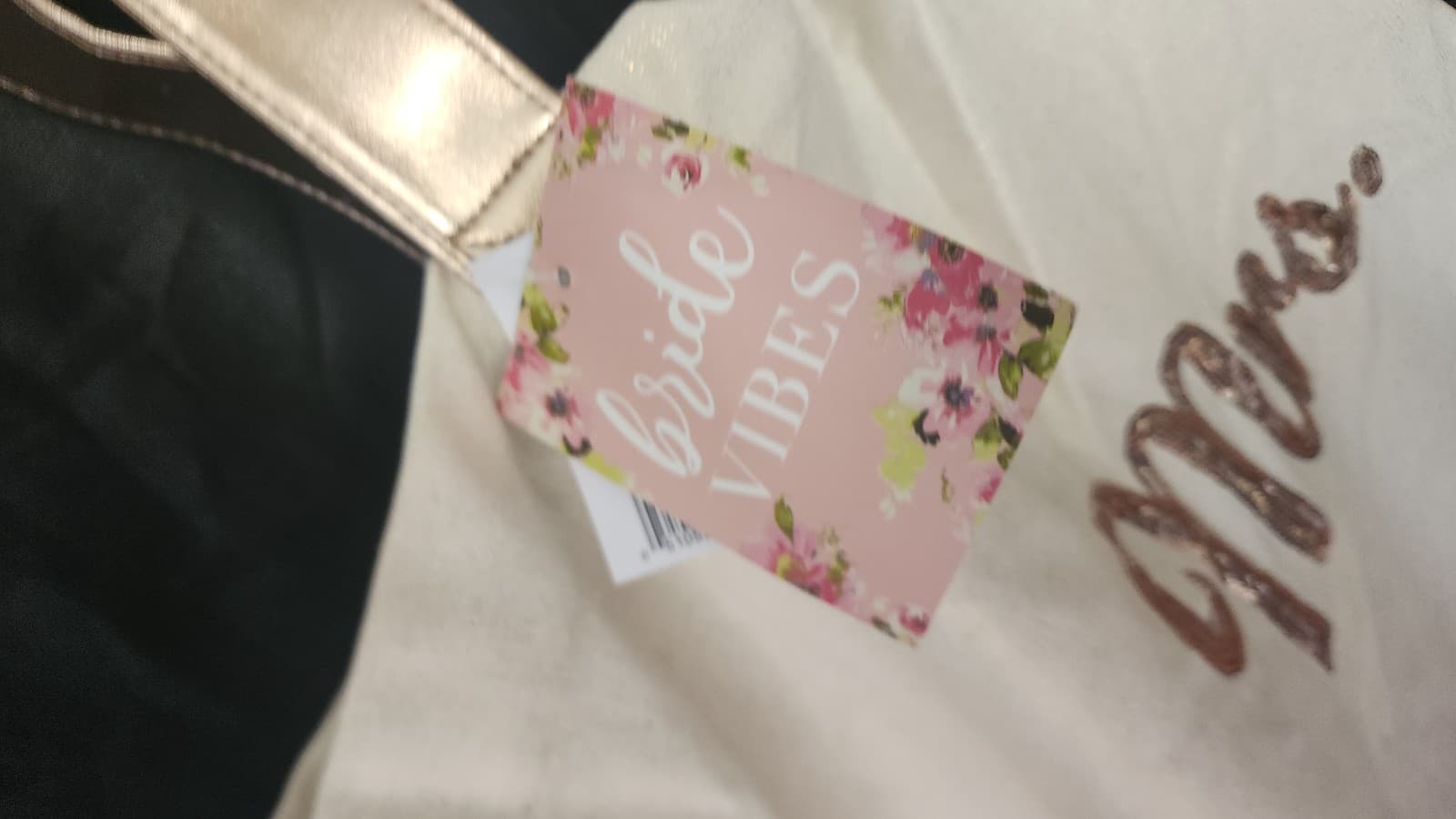 Bridal Tote Kohl's Ivory & Rose Gold - Thumbnail 3