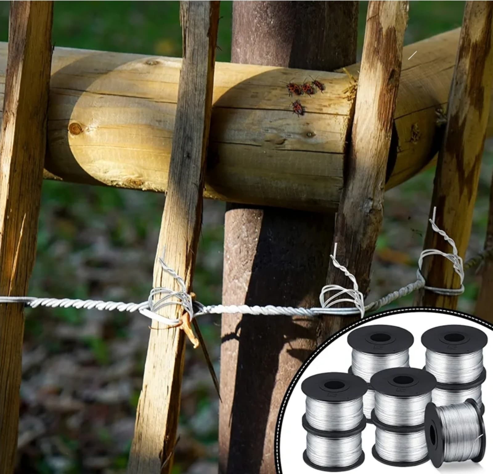 Rebar Tie Wire Tool 1/32" 0.8 mm 360 ft Rebar Gun Tie Wire Coil for Automatic Tw - Thumbnail 5