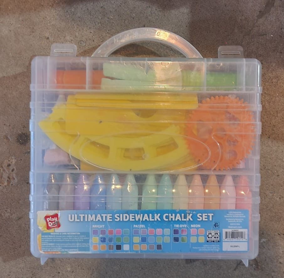 Ultimate Sidewalk Chalk Set - Used - Image 1