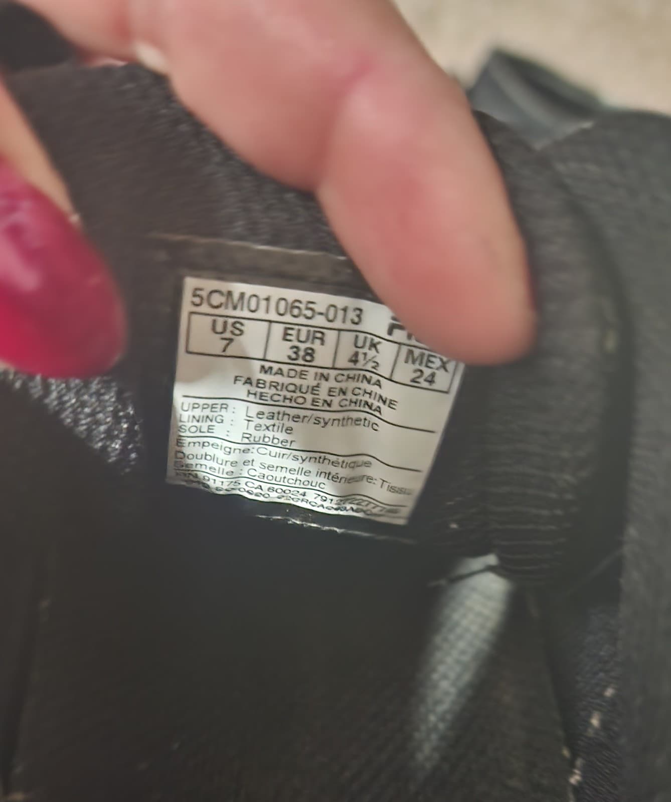 Fila Panache Snakeskin 5CM01065-013 Womens Black Lifestyle Sneakers Shoes 7 - Thumbnail 4