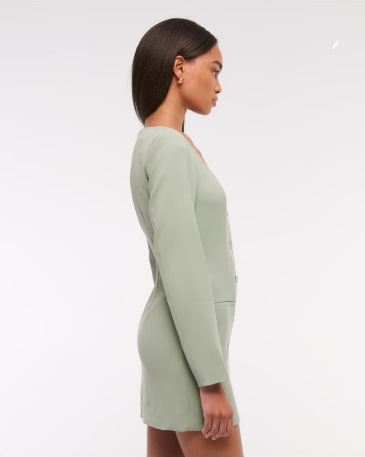 Abacrombie & Fitch Mara Long-Sleeve Mini Dress0 - Thumbnail 4