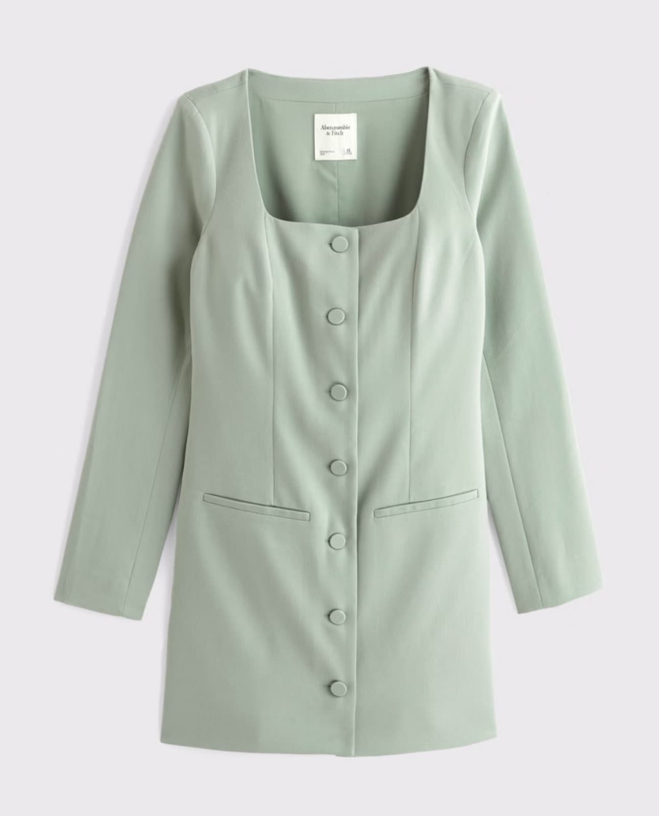 Abacrombie & Fitch Mara Long-Sleeve Mini Dress0 - Thumbnail 5