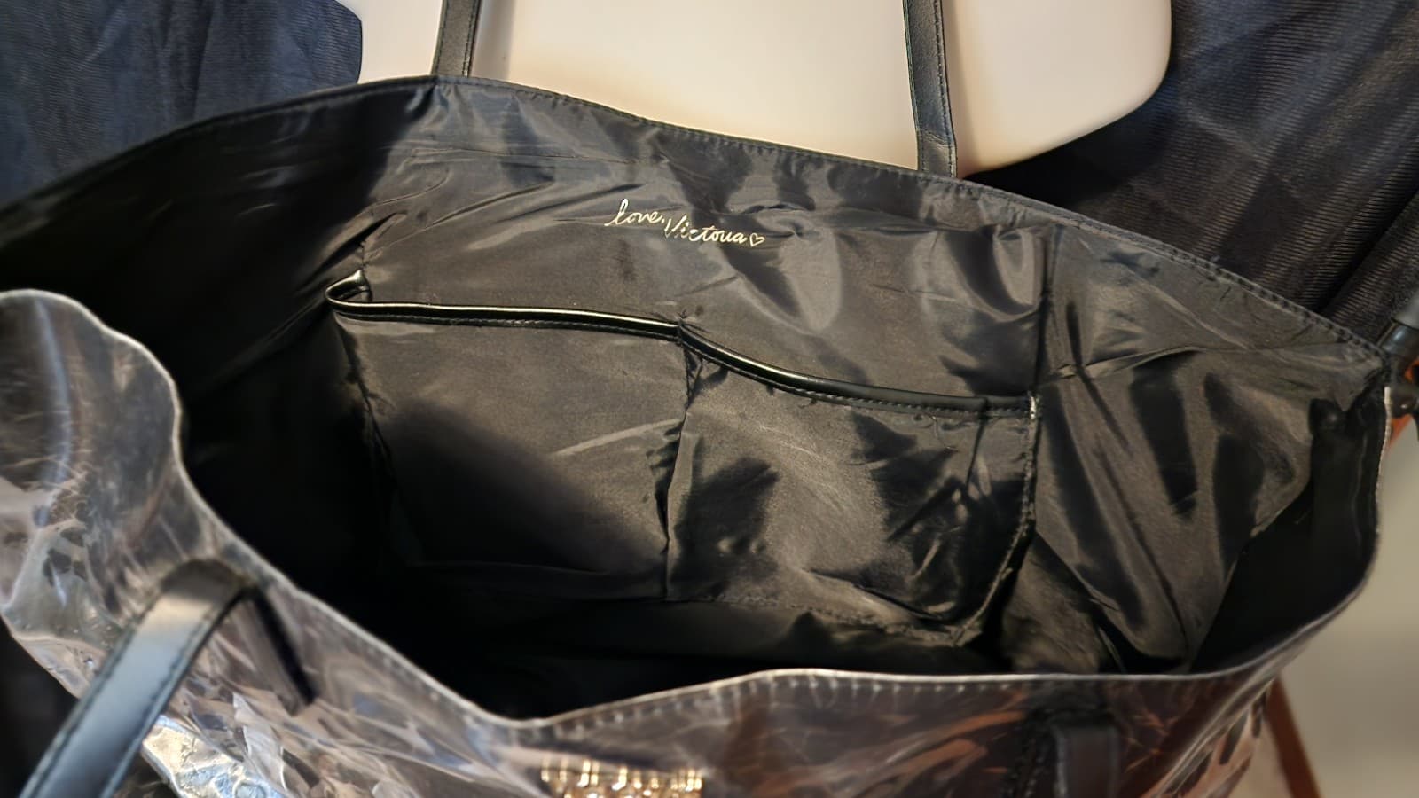 Victoria's Secret Limited Edition 2017 Faux Leather With Holographic Design - Thumbnail 6