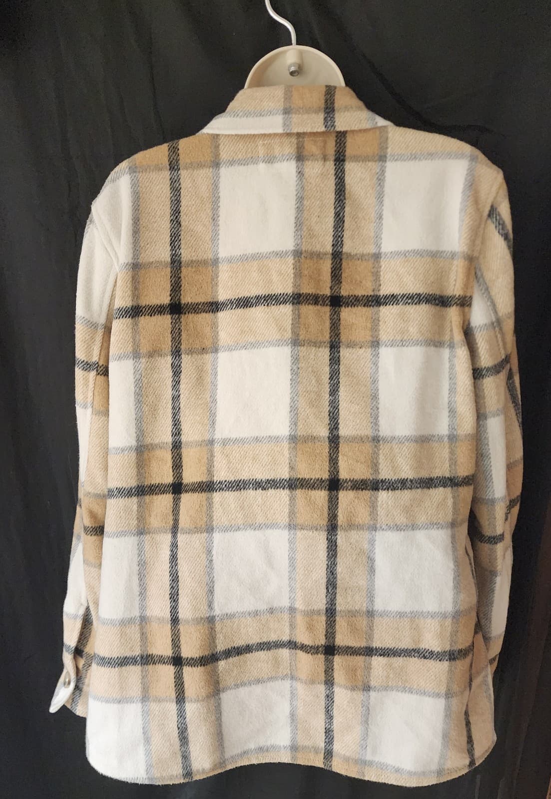 Women's Flannel Jacket sz Medium - Thumbnail 2