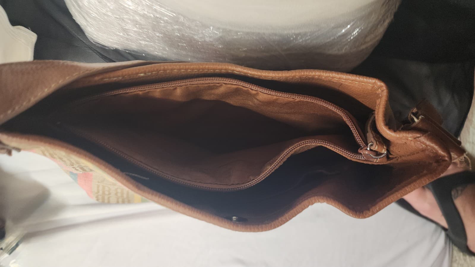 Jamaican Bay Canvas Shoulder Bag - Thumbnail 4