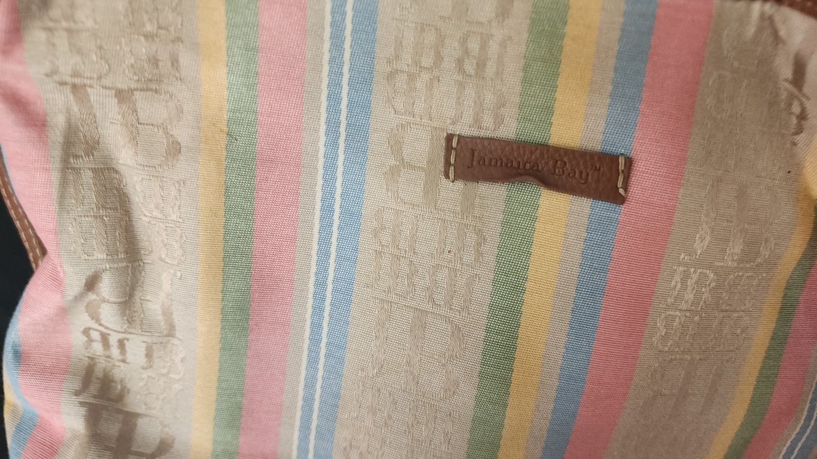 Jamaican Bay Canvas Shoulder Bag - Thumbnail 2