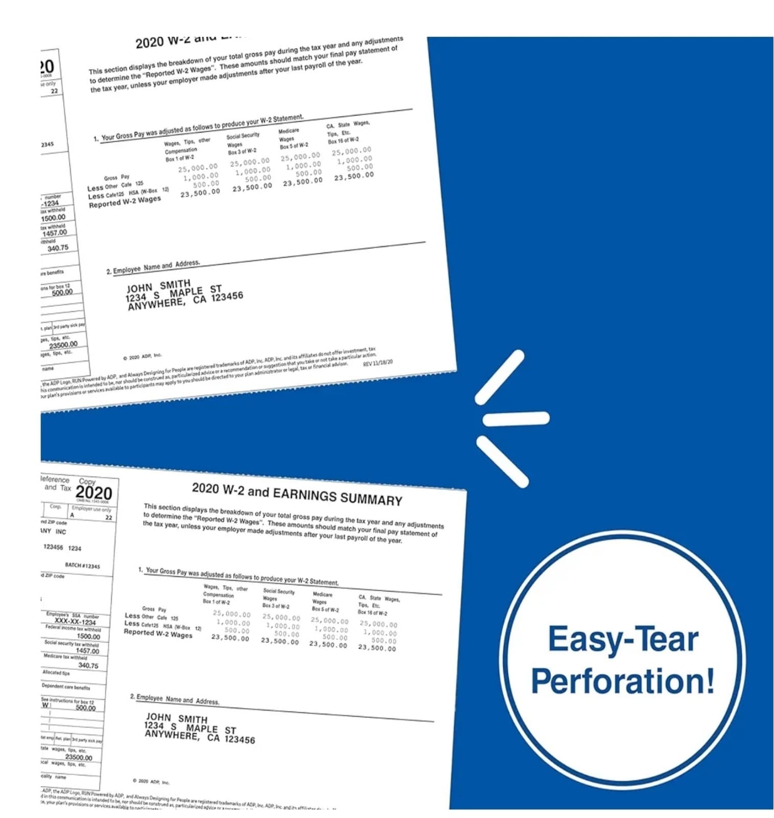PrintWorks Professional Perforated Paper, 500 Sheets, 2 Part Perf - Thumbnail 7