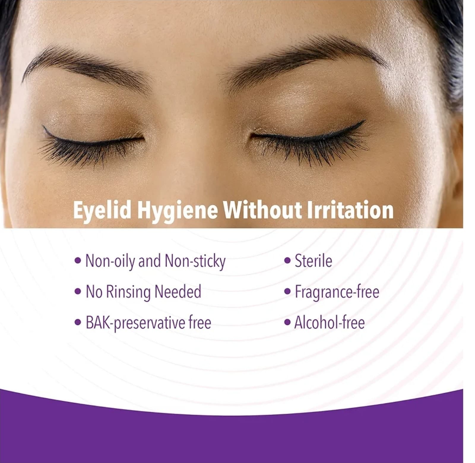 iVIZIA Micellar Eyelid Cleanser for Sensitive Eyelid Cleansing, BAK-Preservative - Thumbnail 3