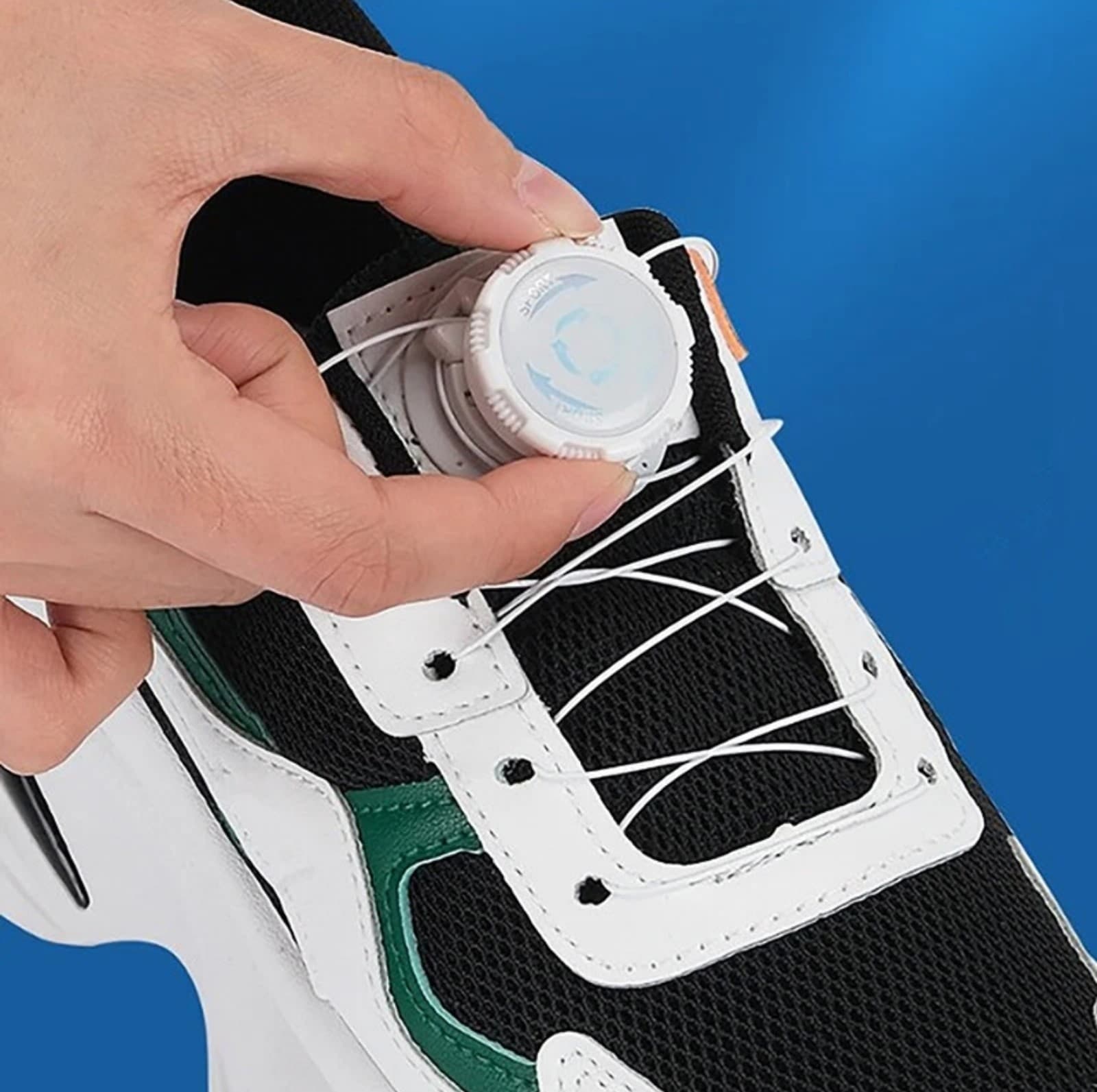 Tie-Less Shoe Laces - No-Tie Shoe Laces Children or Adults - Thumbnail 2