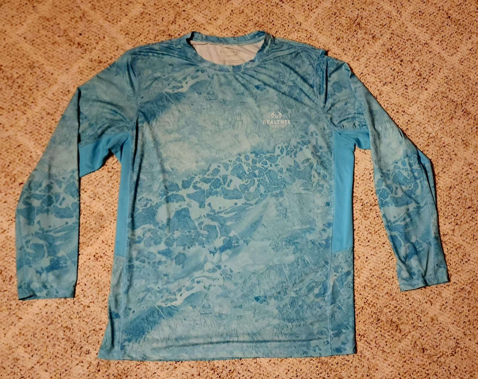 Men's Real Tree long sleeve shirt "Real Fishing" - Thumbnail 4