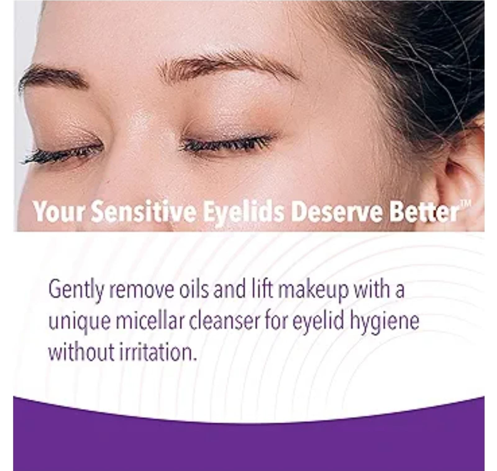 iVIZIA Micellar Eyelid Cleanser for Sensitive Eyelid Cleansing, BAK-Preservative - Thumbnail 2