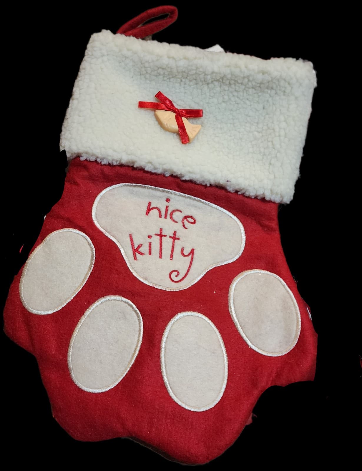 Kitty Christmas Stocking - Image 1