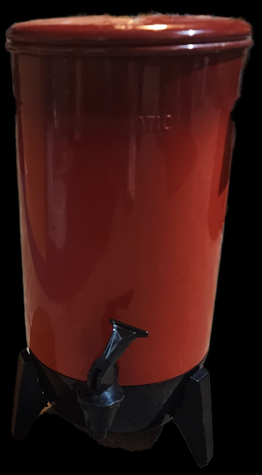 Mirro Matic Electric Coffee Percolator Poppy Red 22 Cup Vintage - Image 1