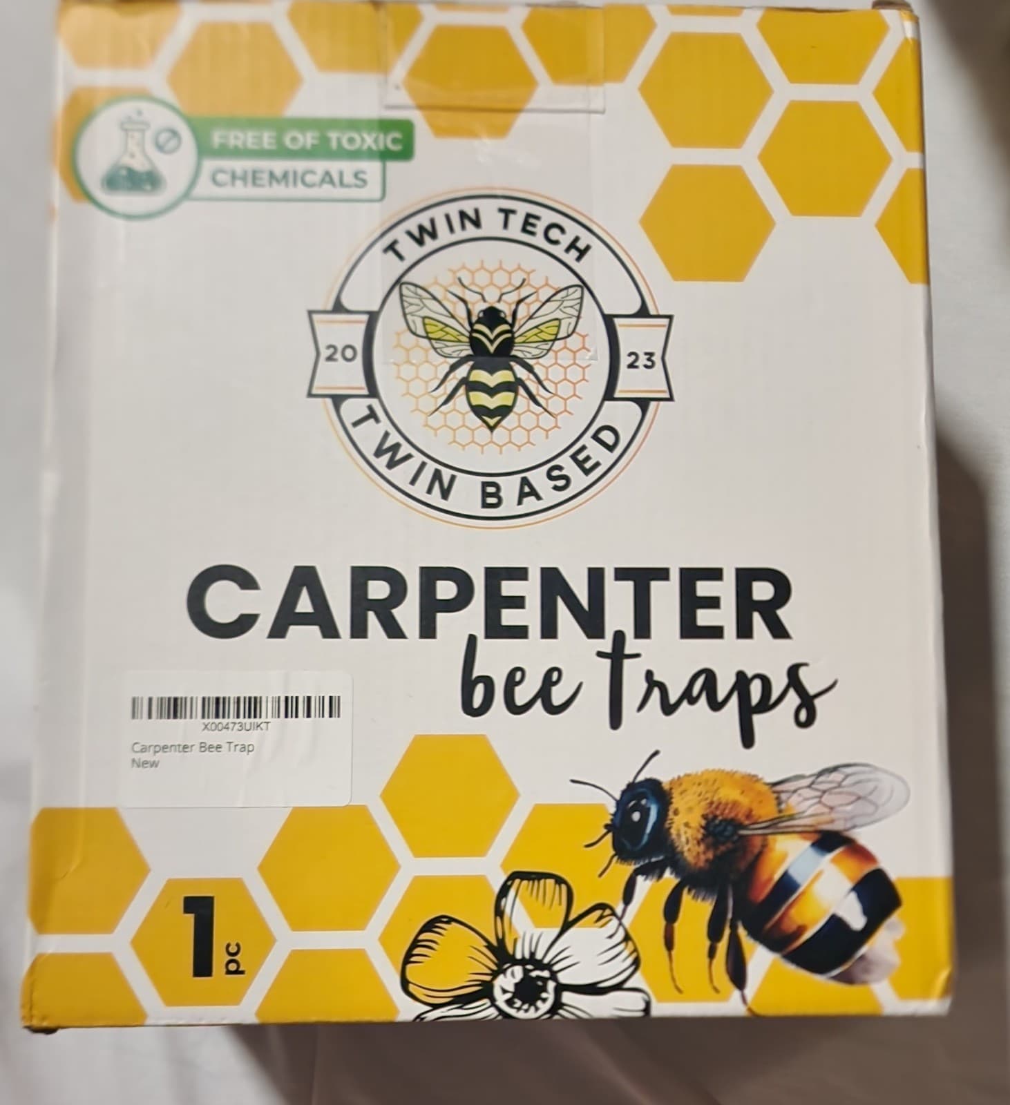 Carpenter Bee Trap Baited With Natural Attracting Scents 1 Pc - Image 1