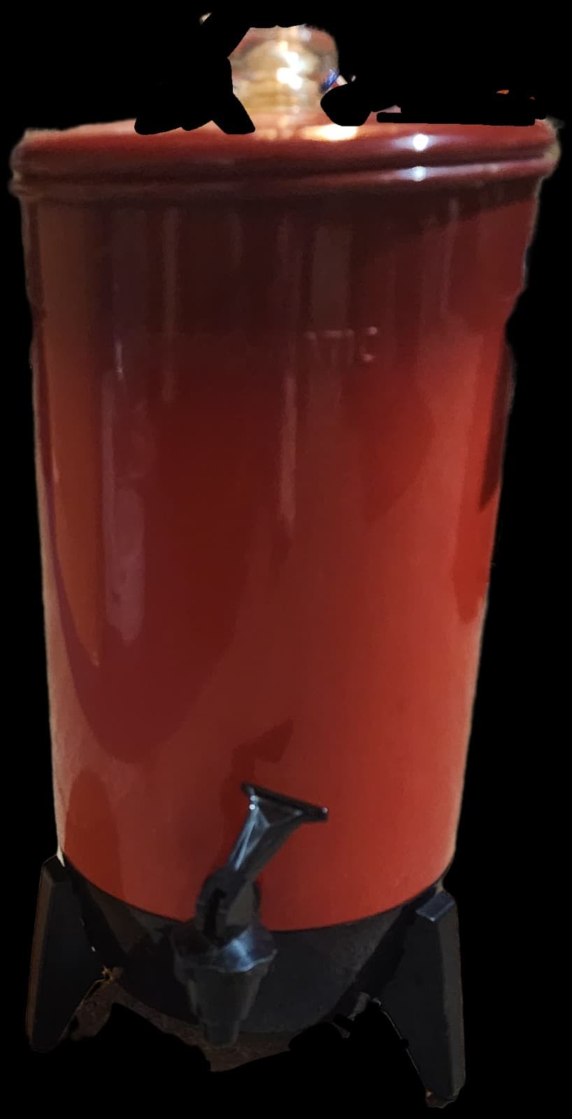 Mirro Matic Electric Coffee Percolator Poppy Red 22 Cup Vintage - Thumbnail 2