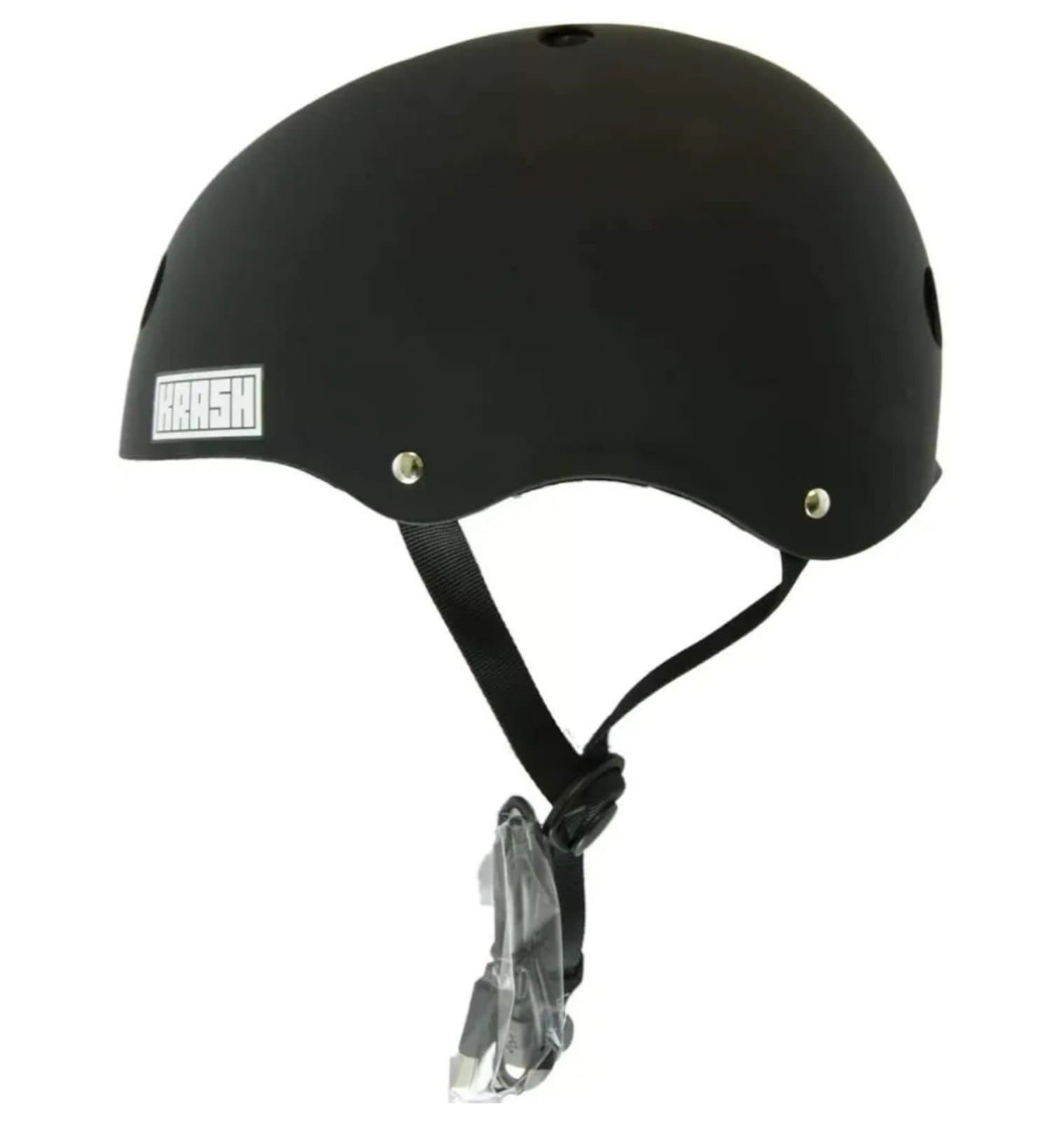 Krash! Bluetooth Speaker Multisport Helmet, Youth 8-14+ (54-58cm), Black, One - Thumbnail 3