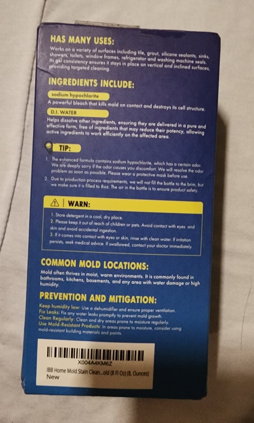 Washing Machine Mold & Mildew Tub Cleaner - Thumbnail 2