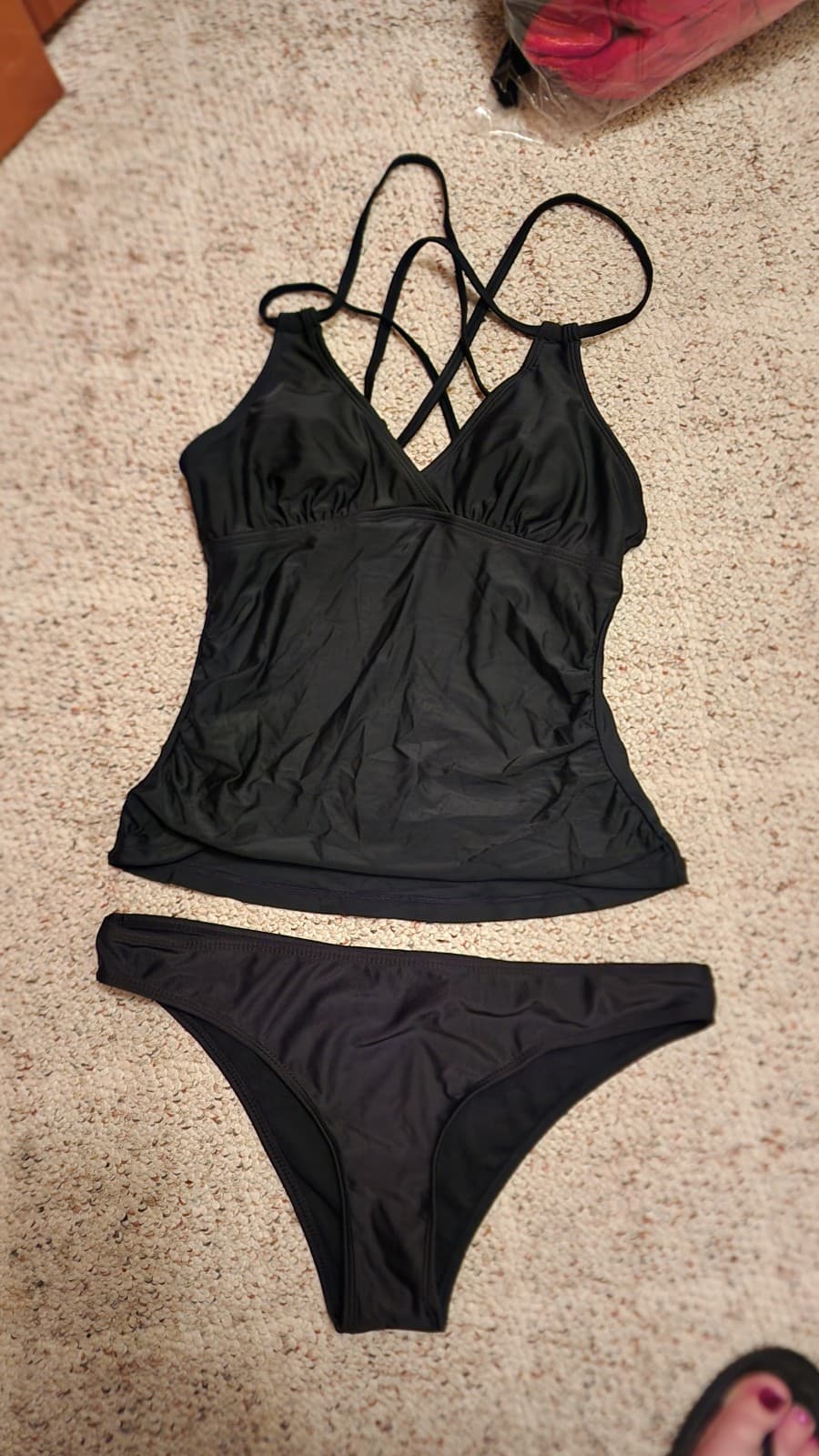 Black Tankini sz Small - Thumbnail 2
