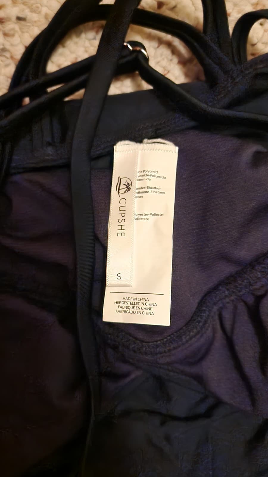 Black Tankini sz Small - Thumbnail 3