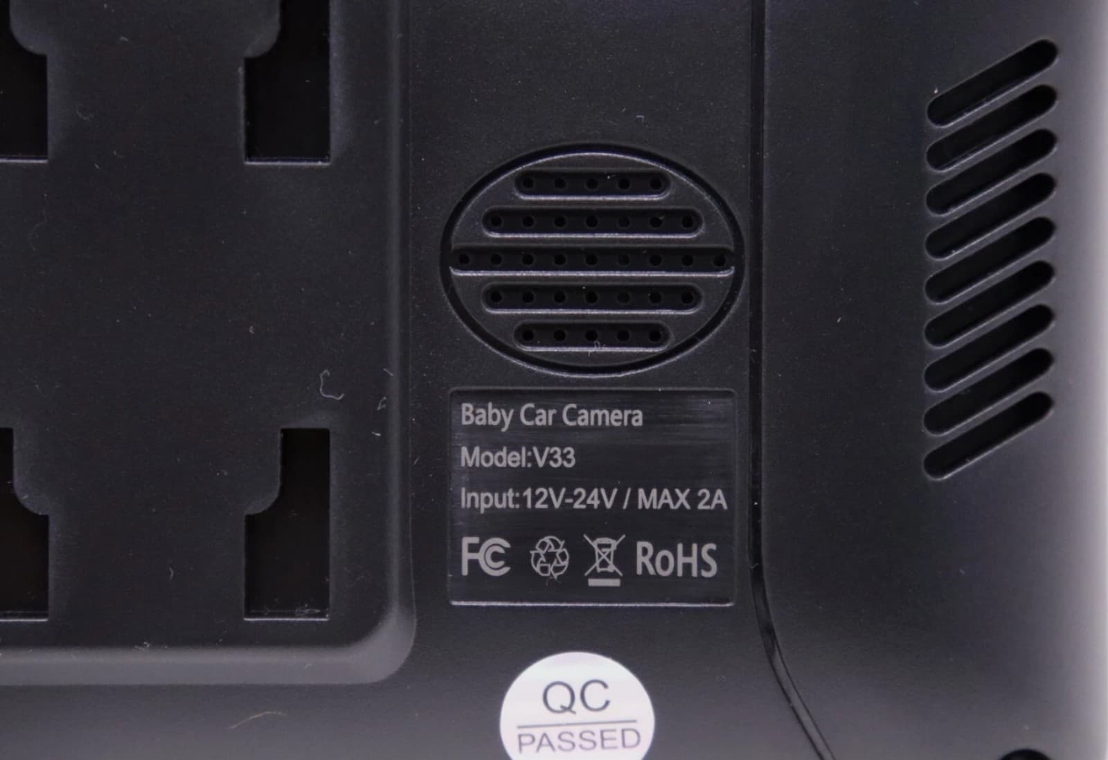 MonitorDoHonest Baby Car Camera HD 1080P - Rear-Facing Monitor with Black - Thumbnail 5