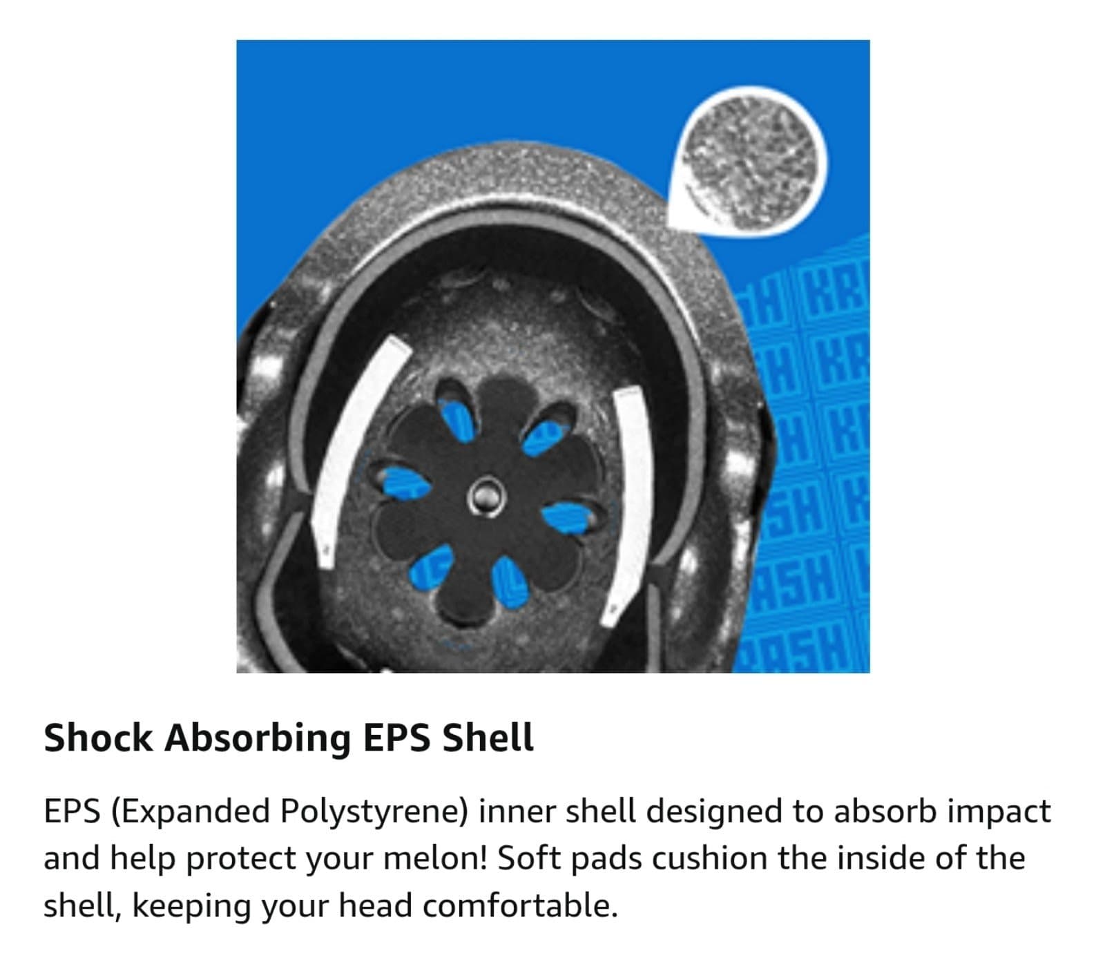 Krash! Bluetooth Speaker Multisport Helmet, Youth 8-14+ (54-58cm), Black, One - Thumbnail 8