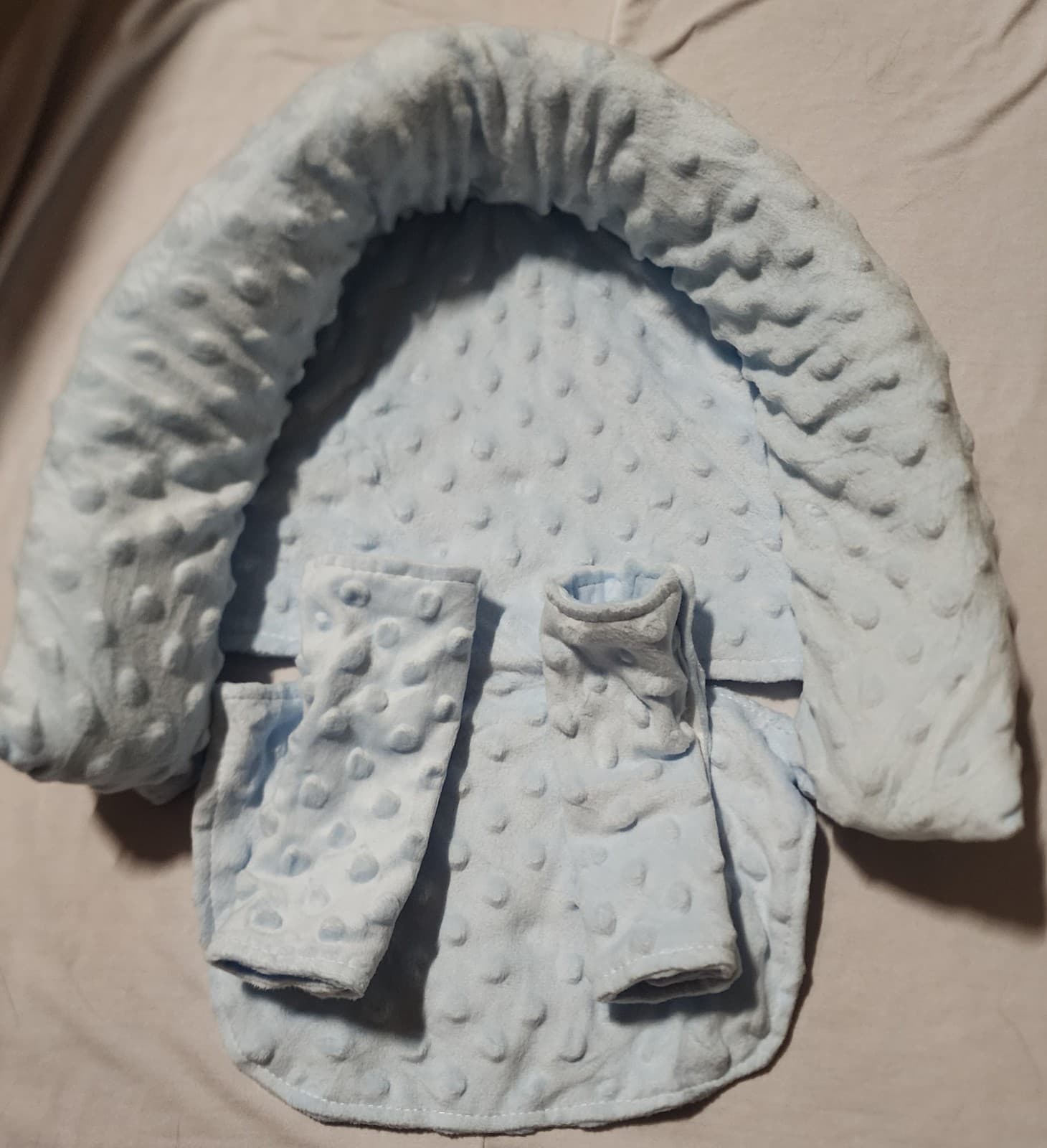 Newborn Head Protector Blue - Image 1