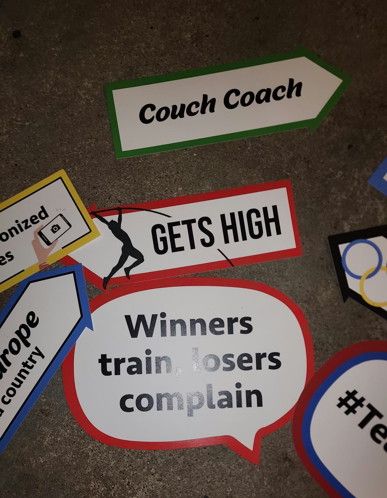 Olympic Party Banner & Signs - Image 1