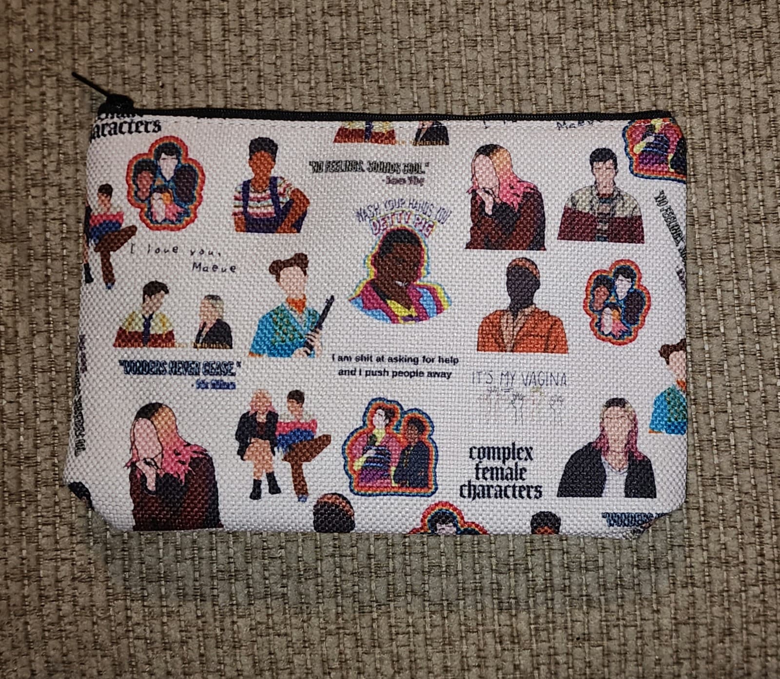 Westworld themed Make up bag - Image 1