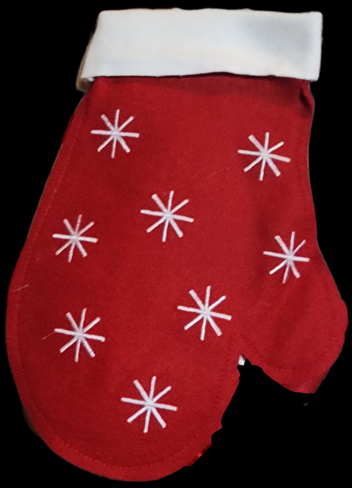 Christmas Stocking Mitten - Image 1