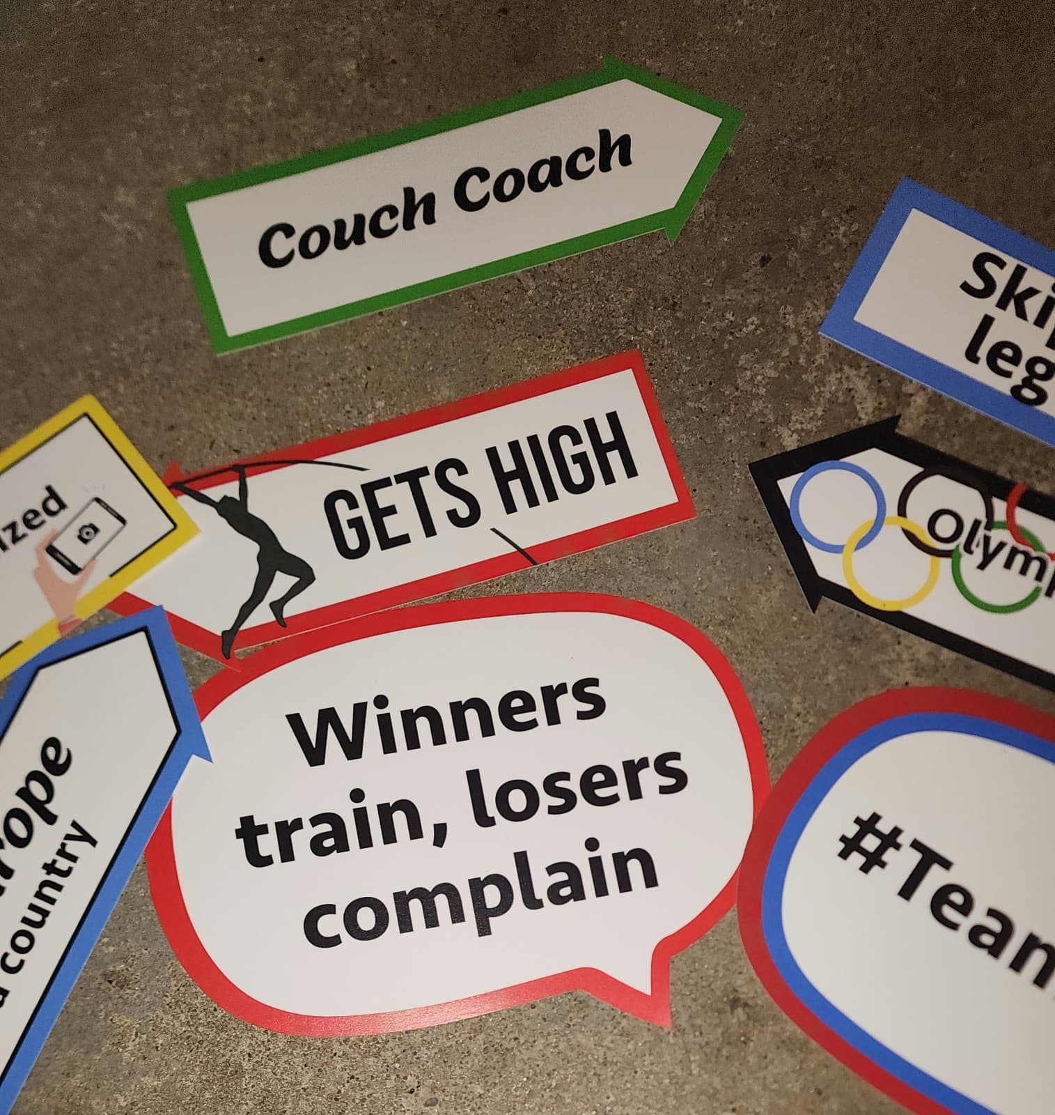 Olympic Party Banner & Signs - Thumbnail 3