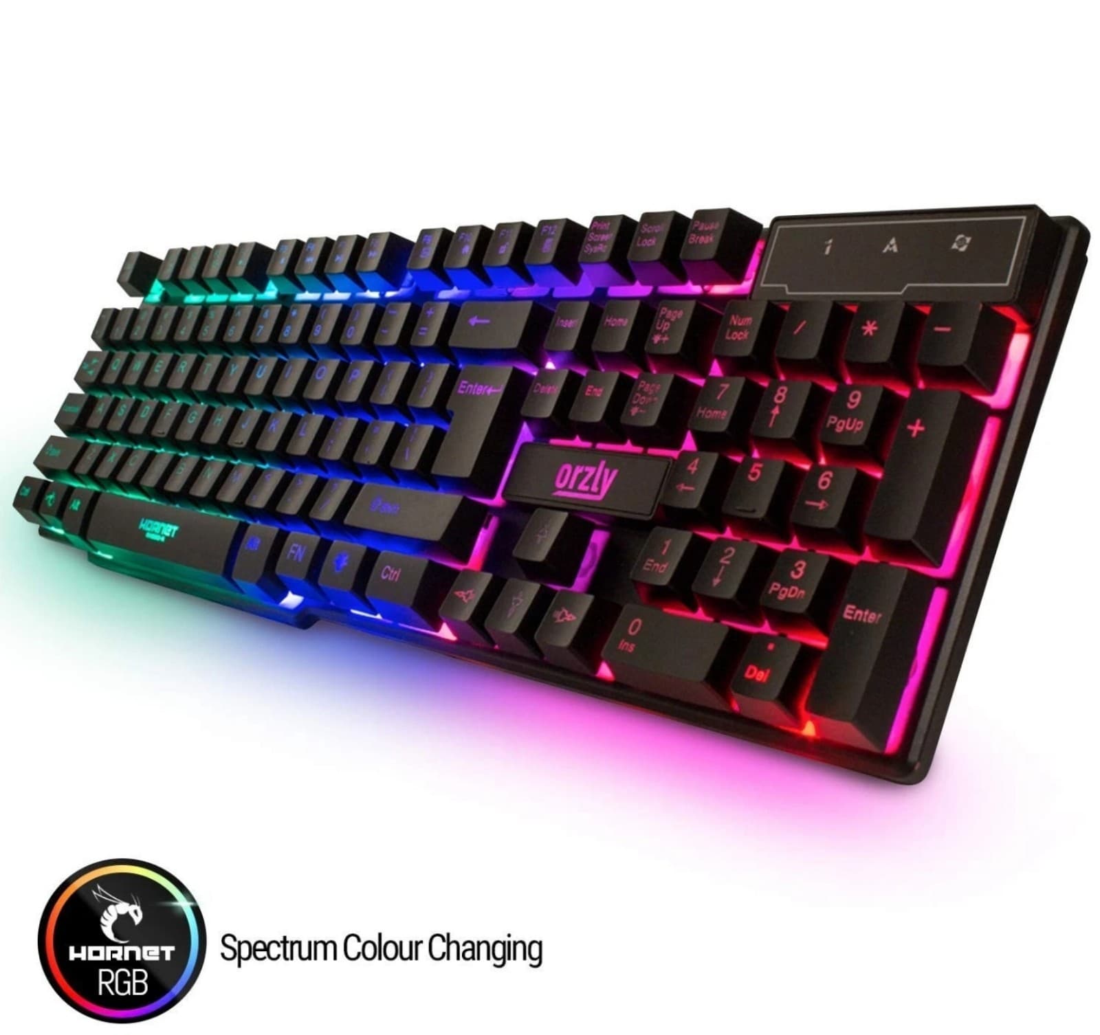 Gaming Keyboard and Mouse and Mouse pad and Gaming Headset, Wired LED RGB - Thumbnail 3
