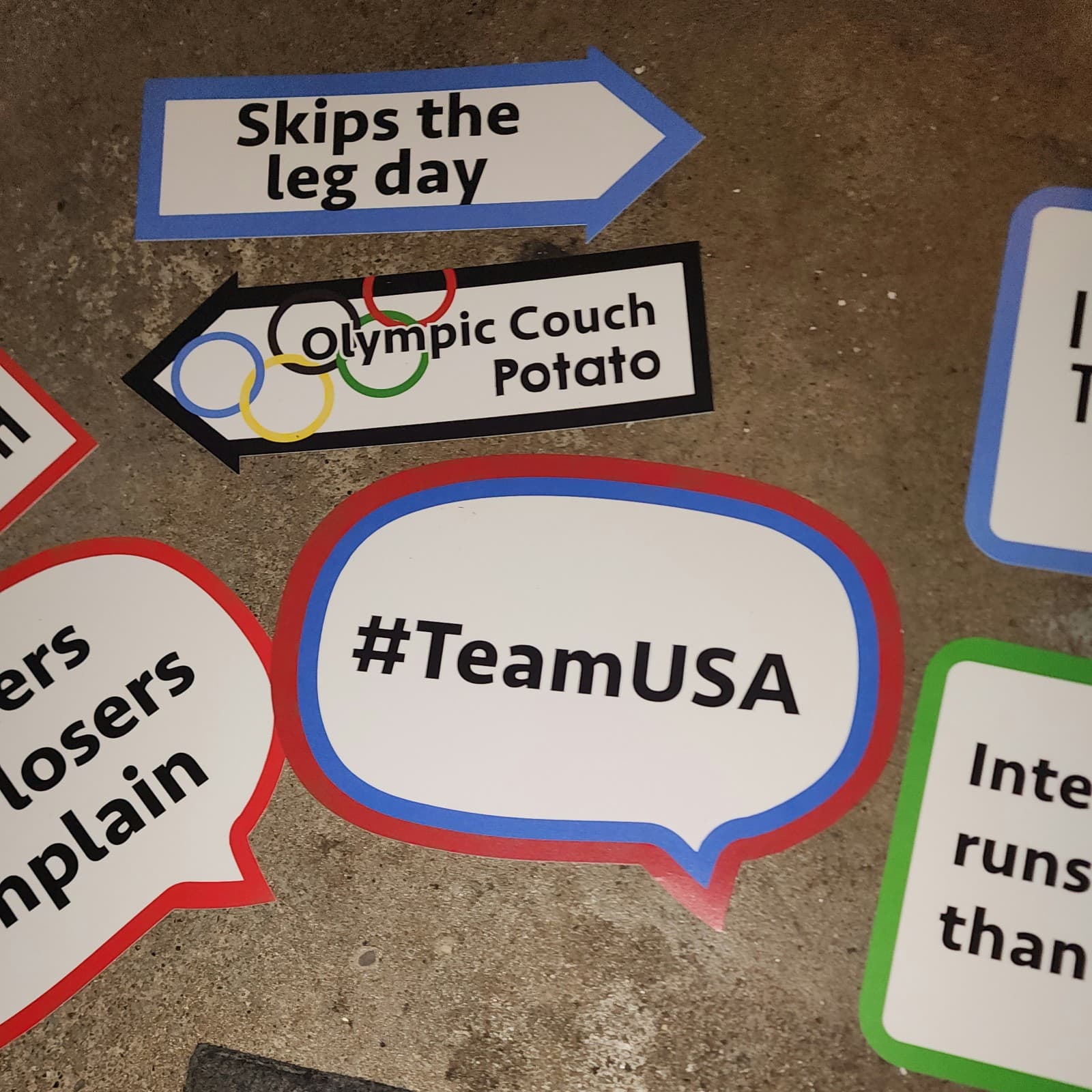 Olympic Party Banner & Signs - Thumbnail 4