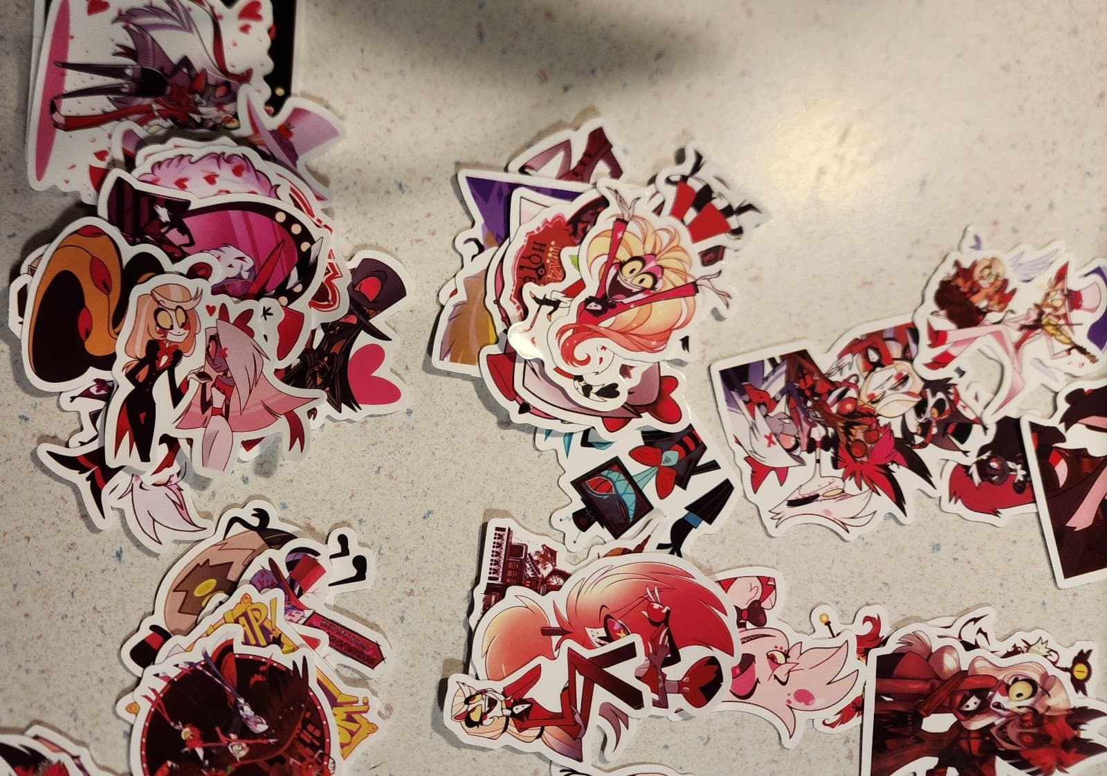 Hazbin Hotel Stickers 100ct Laptop Phone Suitcase Notebook Otaku Gift - Thumbnail 2
