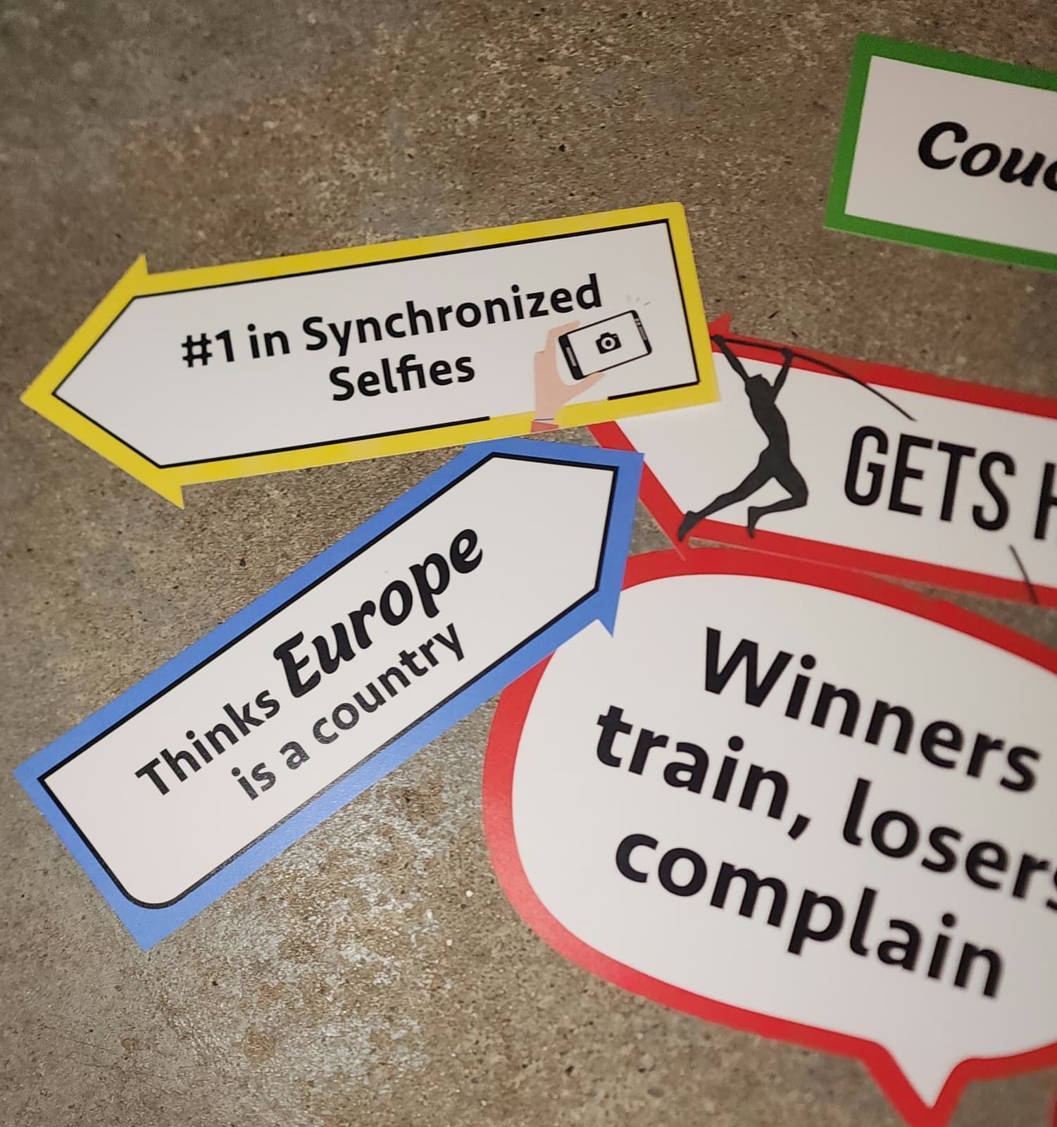 Olympic Party Banner & Signs - Thumbnail 2