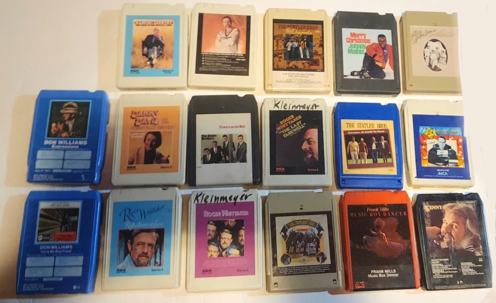 8 Track Tapes Lot of 17 - Image 1