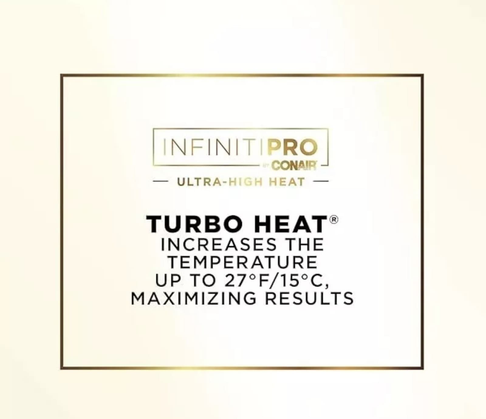 InfinitiPro by Conair Gold-Plated Straightening Comb Ultra-High Heat - Thumbnail 3