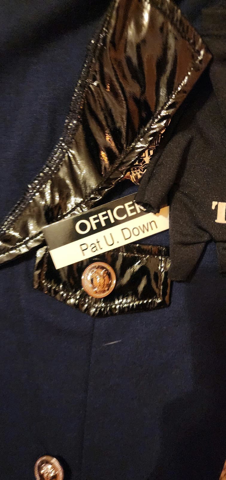 Police Woman 4pc Costume sz Medium - Thumbnail 10