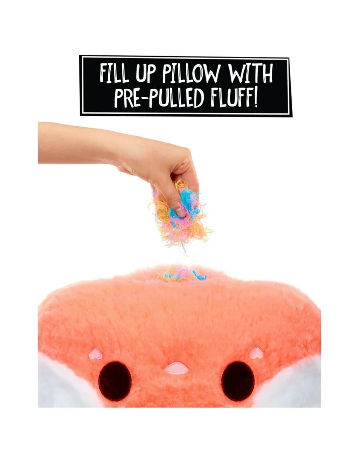 Fluffie Stuffies Plush Pillow Rabbit - Thumbnail 3
