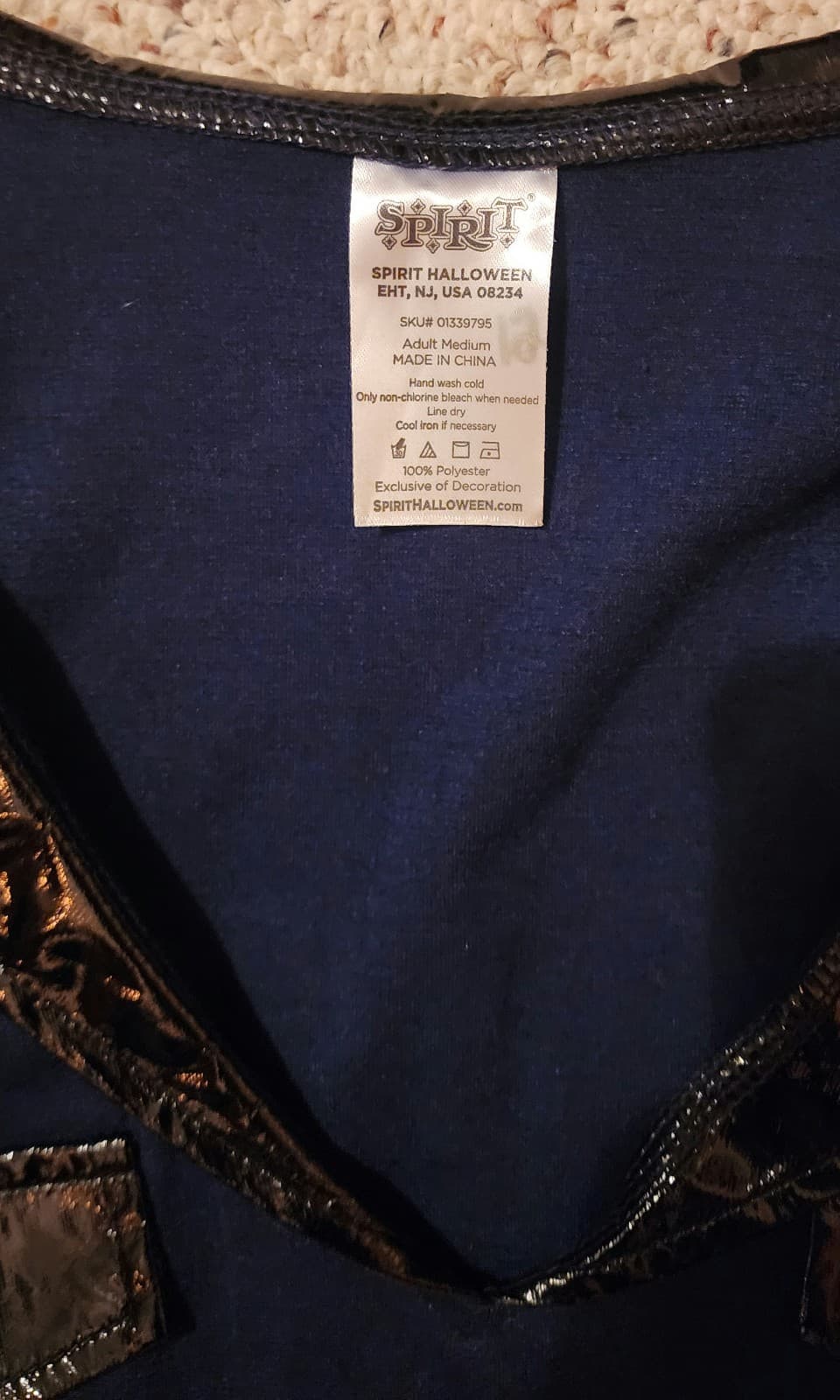 Police Woman 4pc Costume sz Medium - Thumbnail 9