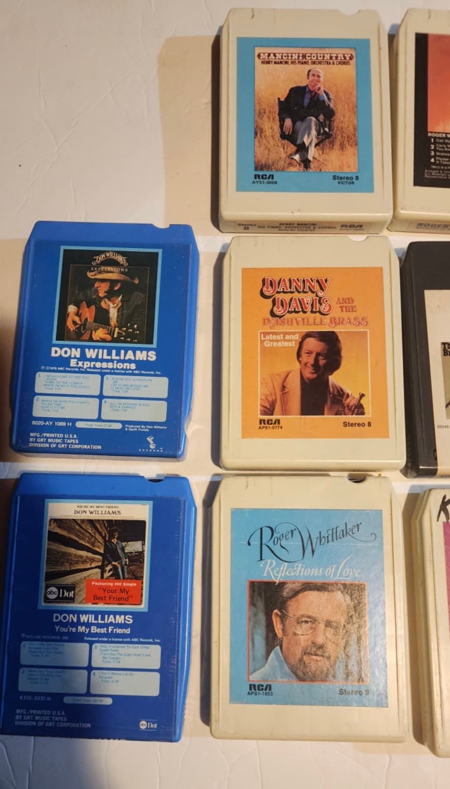8 Track Tapes Lot of 17 - Thumbnail 3