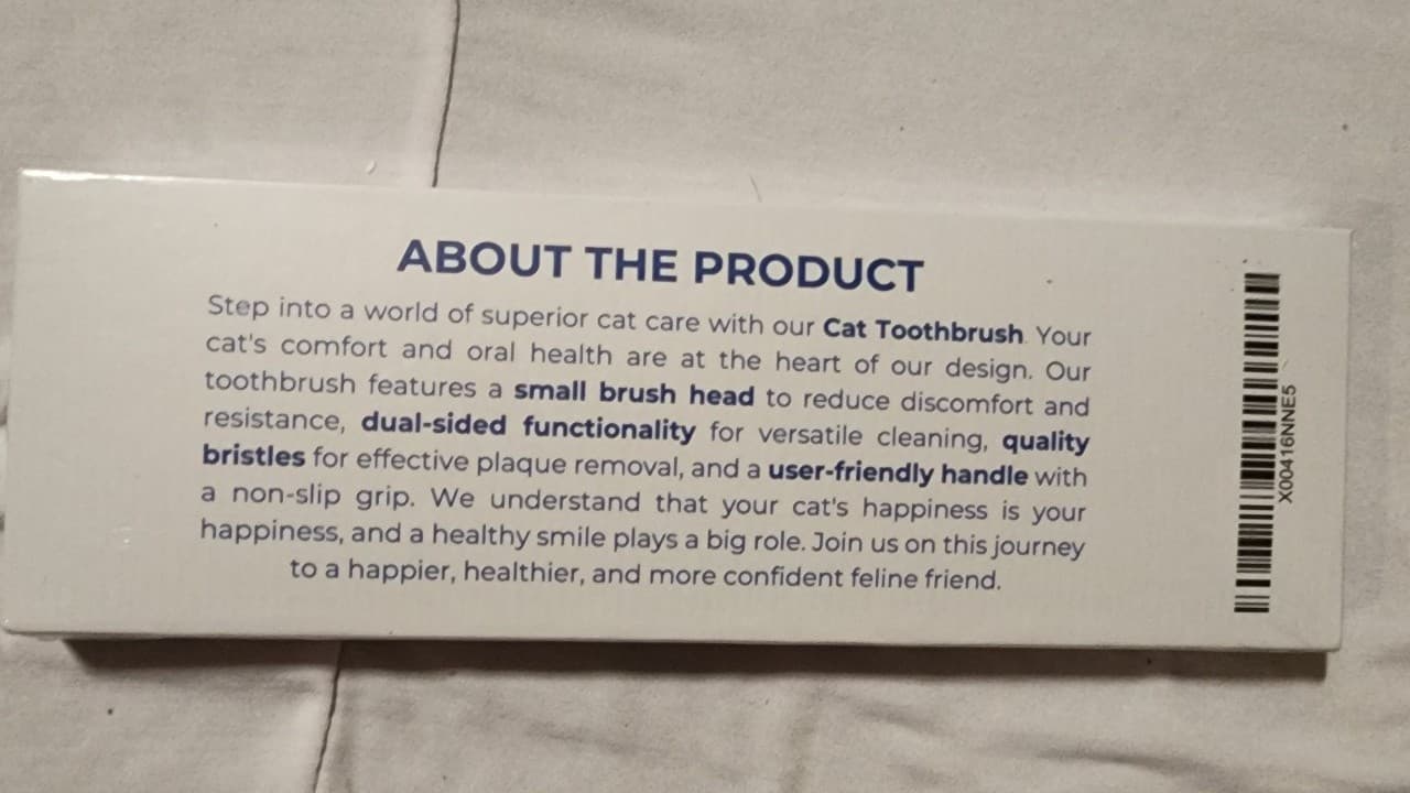 Cat Toothbrush 2pack - Thumbnail 2