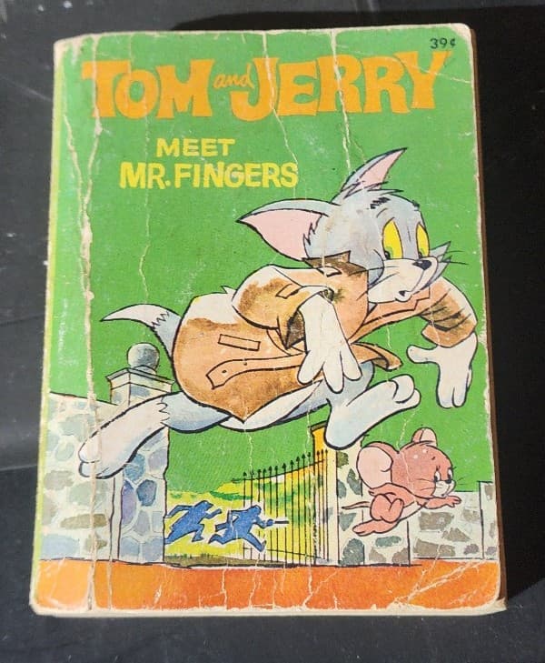 VINTAGE Tom and Jerry Big Little Book "Meet Mr. Fingers" 1967 - Image 1