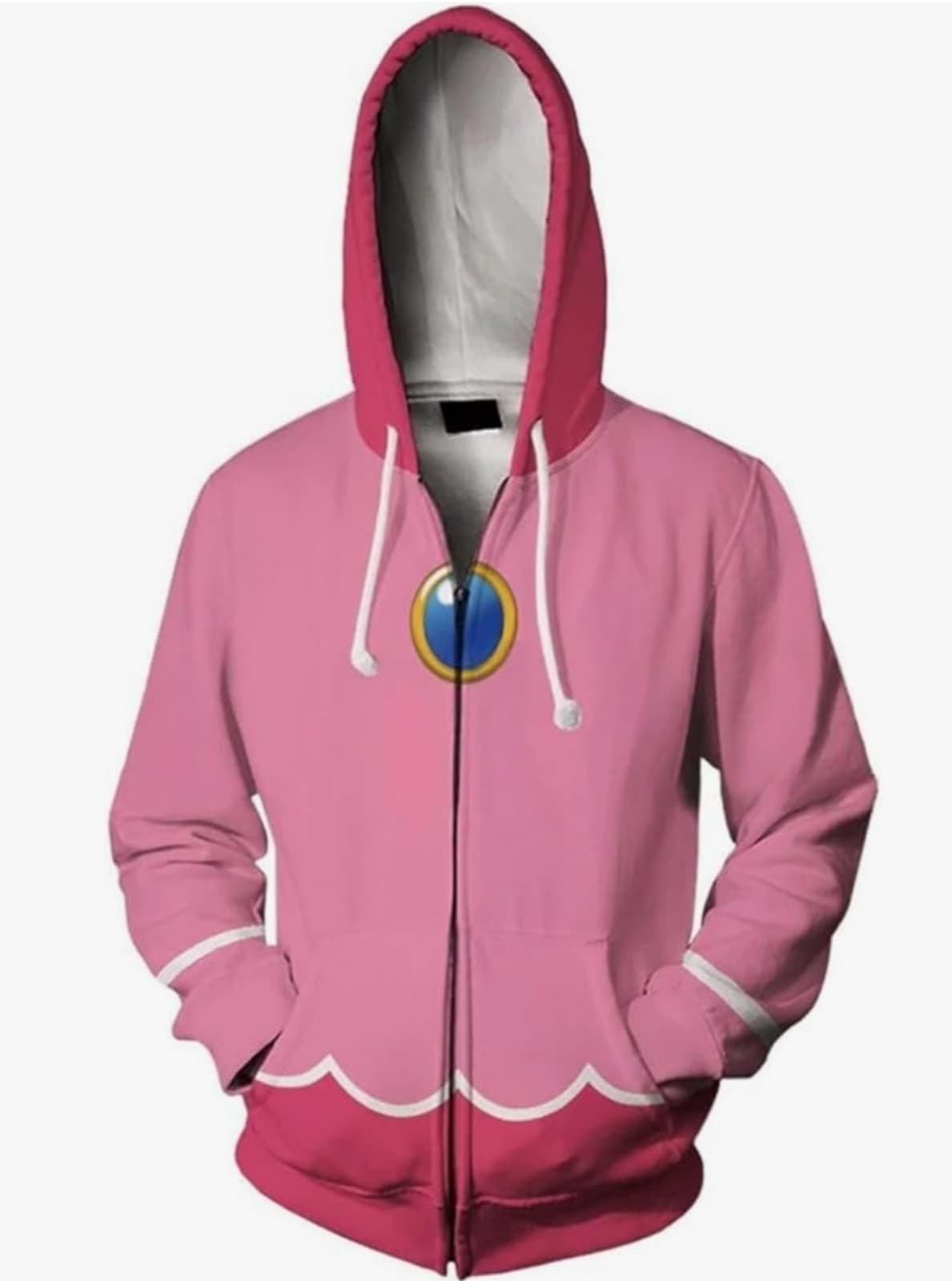 Princess Peach Hoodie size 2X - Image 1