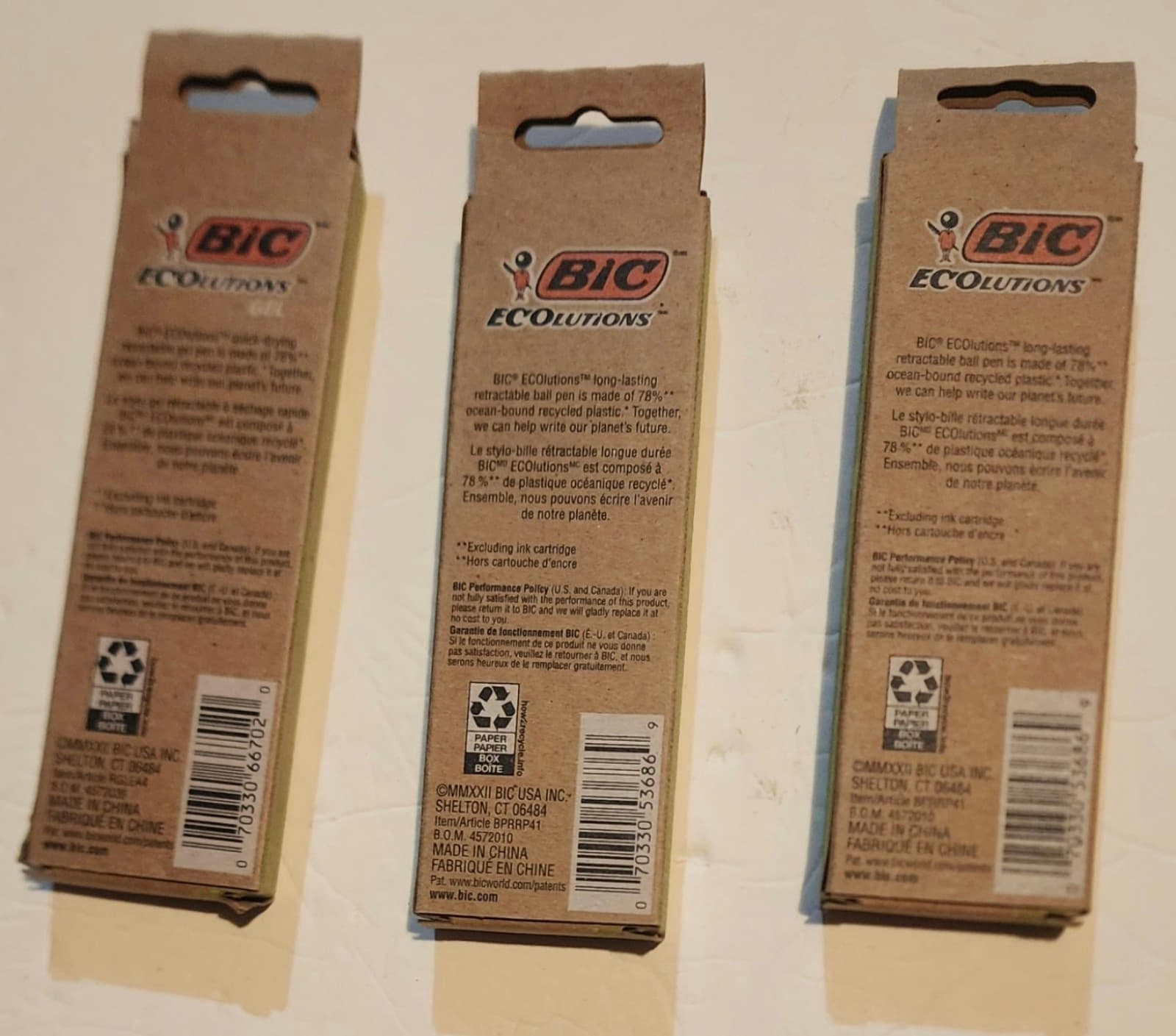 Box Ecolutions Pens 3 packages - Thumbnail 2