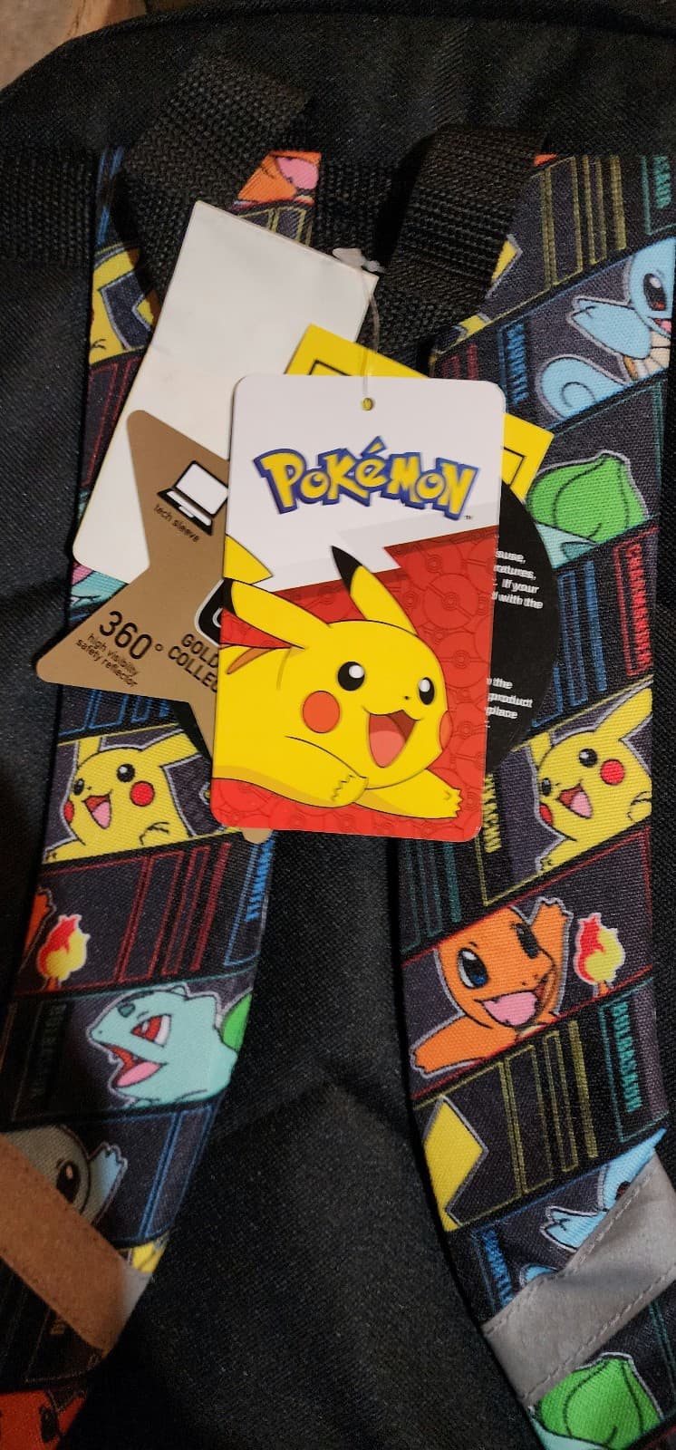 Pokémon children's backpack Bioworld 16" - Thumbnail 4